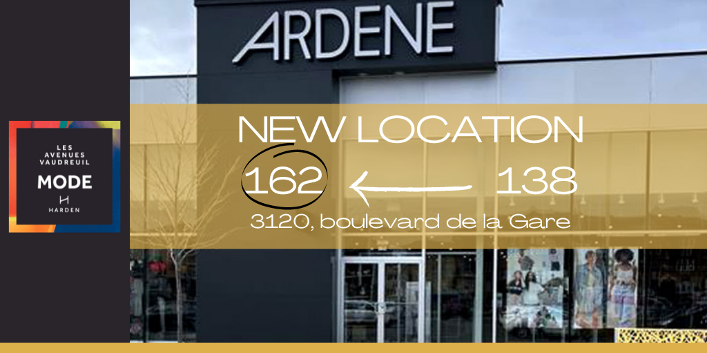 Ardène | New Look and larger space