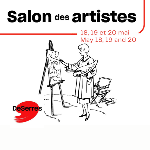 Salon des artistes chez DeSerres