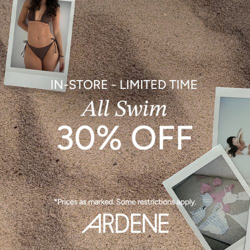 30% OFF All Swim #ardenelove