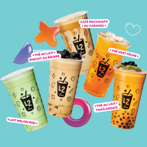 2 FOR 10$ – L2 BUBBLE TEA