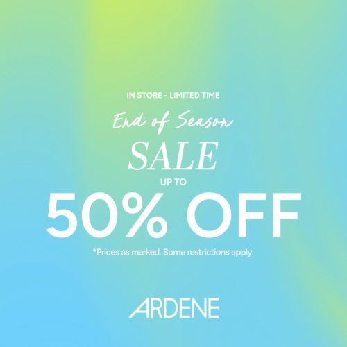 End Of Season Sale #ardenelove