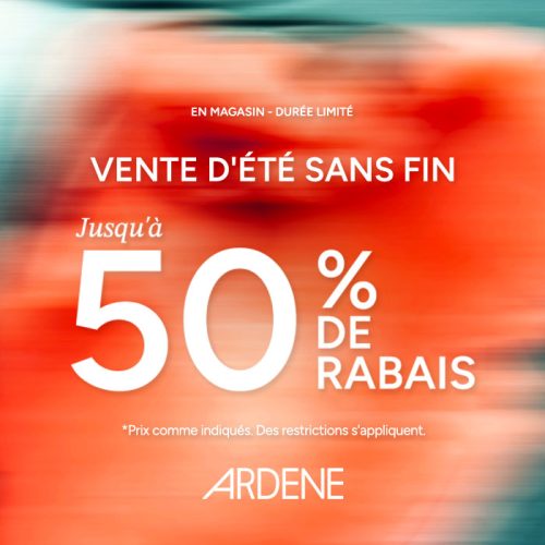 Vente d’été sans fin