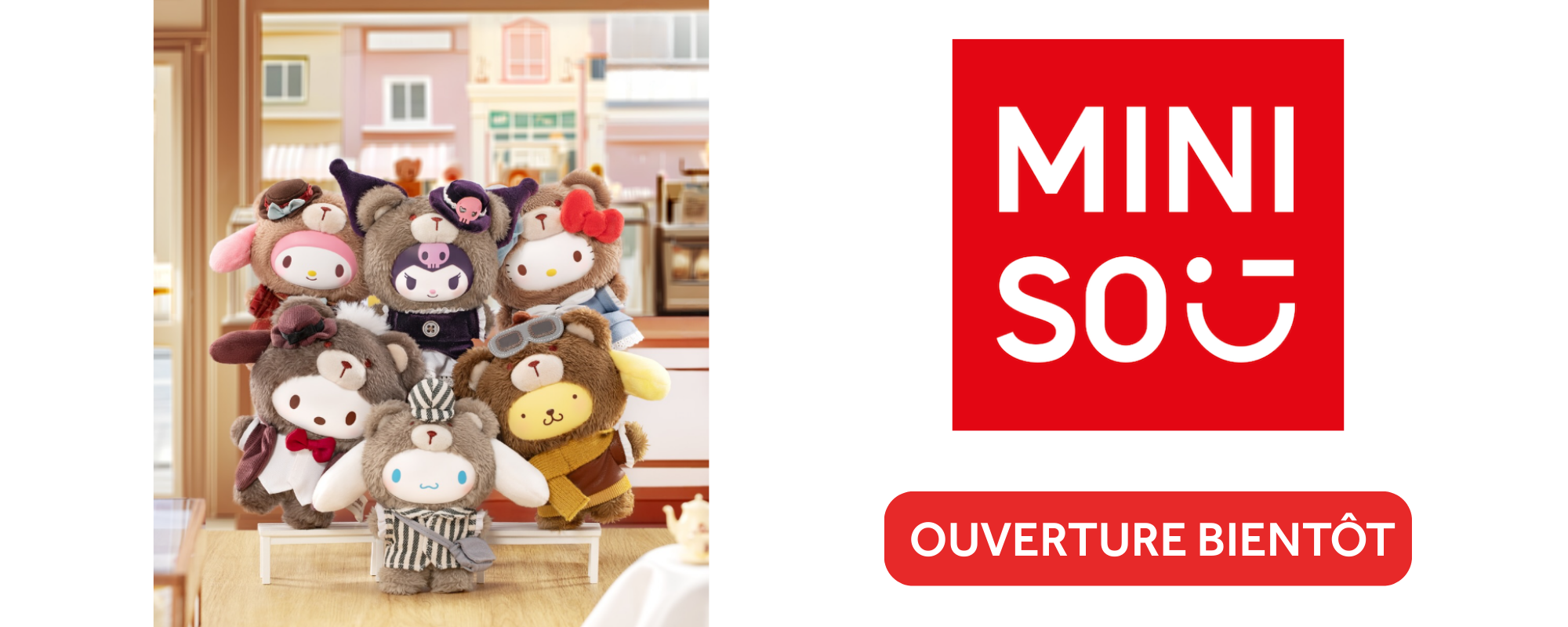 MINISO: Ouverture Bientôt