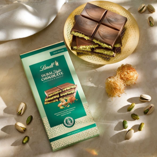 Le chocolat Lindt DUBAI-STYLE est enfin arrivé !