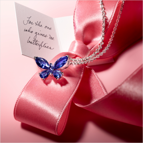 A little flutter. A lot of shine.