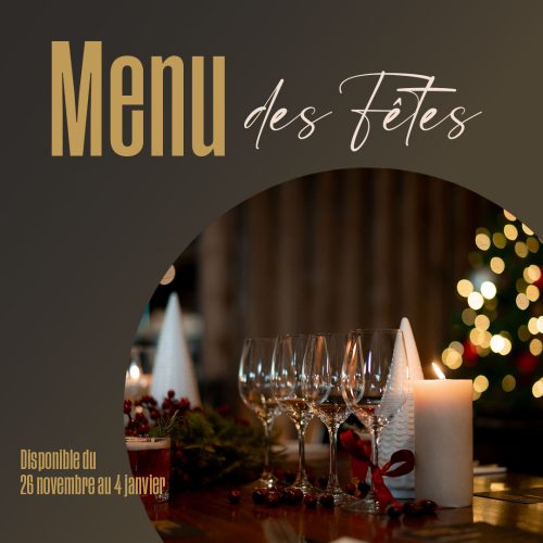 MENU DE NOËL ZIBO!