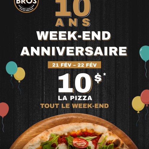 10 ans week-end anniversaire