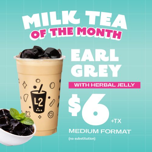 April Milk Tea of the Month