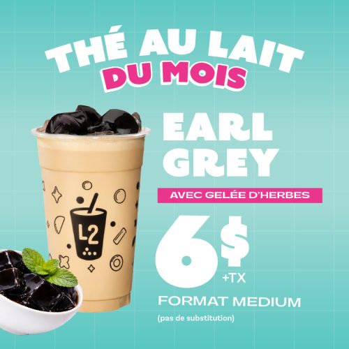 Thé au lait du mois avril