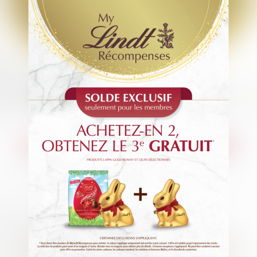 Achetez-en 2, obtenez le 3e GRATUITEMENT !