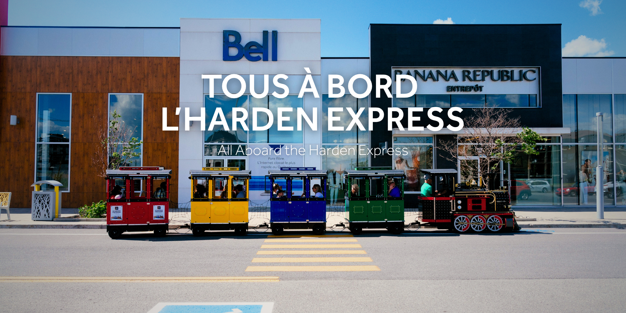 All aboard the Harden Express