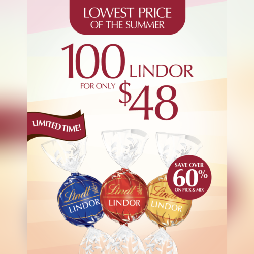 100 LINDOR for $48!