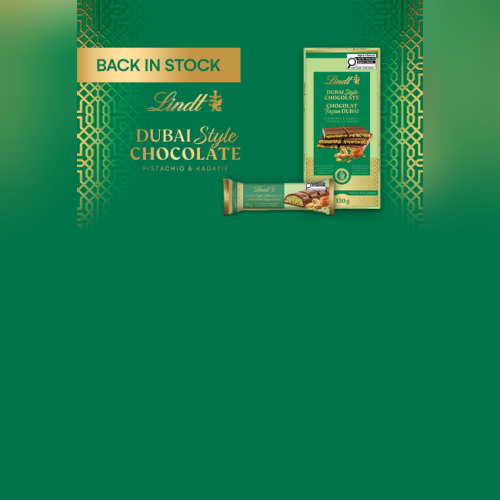 Dubai is back! Our 150g bar is now $16.99!